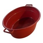 İnşaat vannası qırmızı